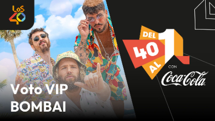Voto VIP Bombai en Del 40 al 1 CocaCola