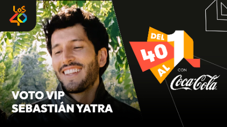 Sebastián Yatra en Del 40 al 1 Coca Cola episode artwork