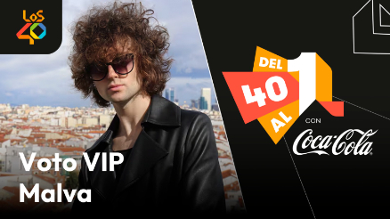 Voto Vip Malva en Del 40 al 1 CocaCola