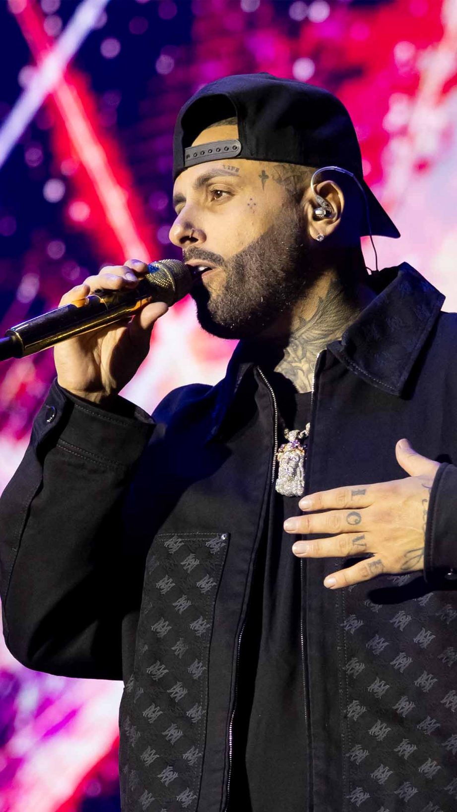 Un fan de Nicky Jam se salta todas las vallas para subir al escenario