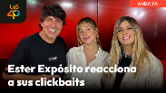 Ester Expósito se convierte en la protagonista de su propio noticiero: “Ya no me busco”