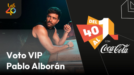 Voto Vip Pablo Alborán
