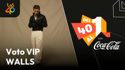 Voto Vip de Walls en Del 40 al 1 CocaCola