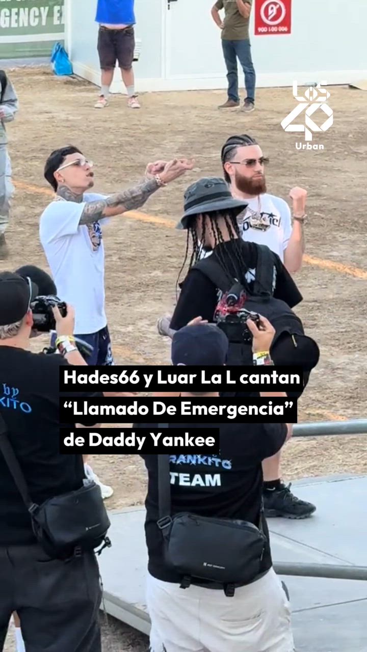 Hades66 y Luar La L cantando “Llamado De Emergencia” del gran Daddy Yankee