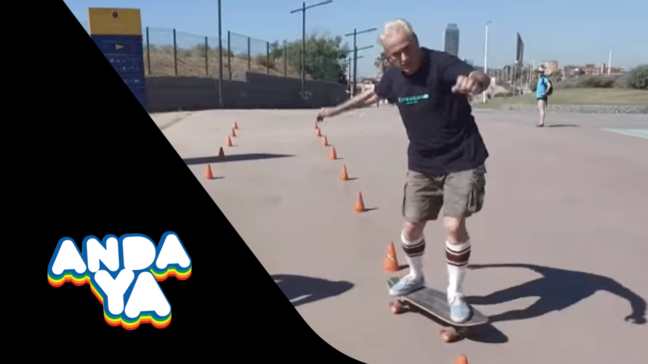 La lección del skater de 65 años que tienes que escuchar | Anda ya | LOS40