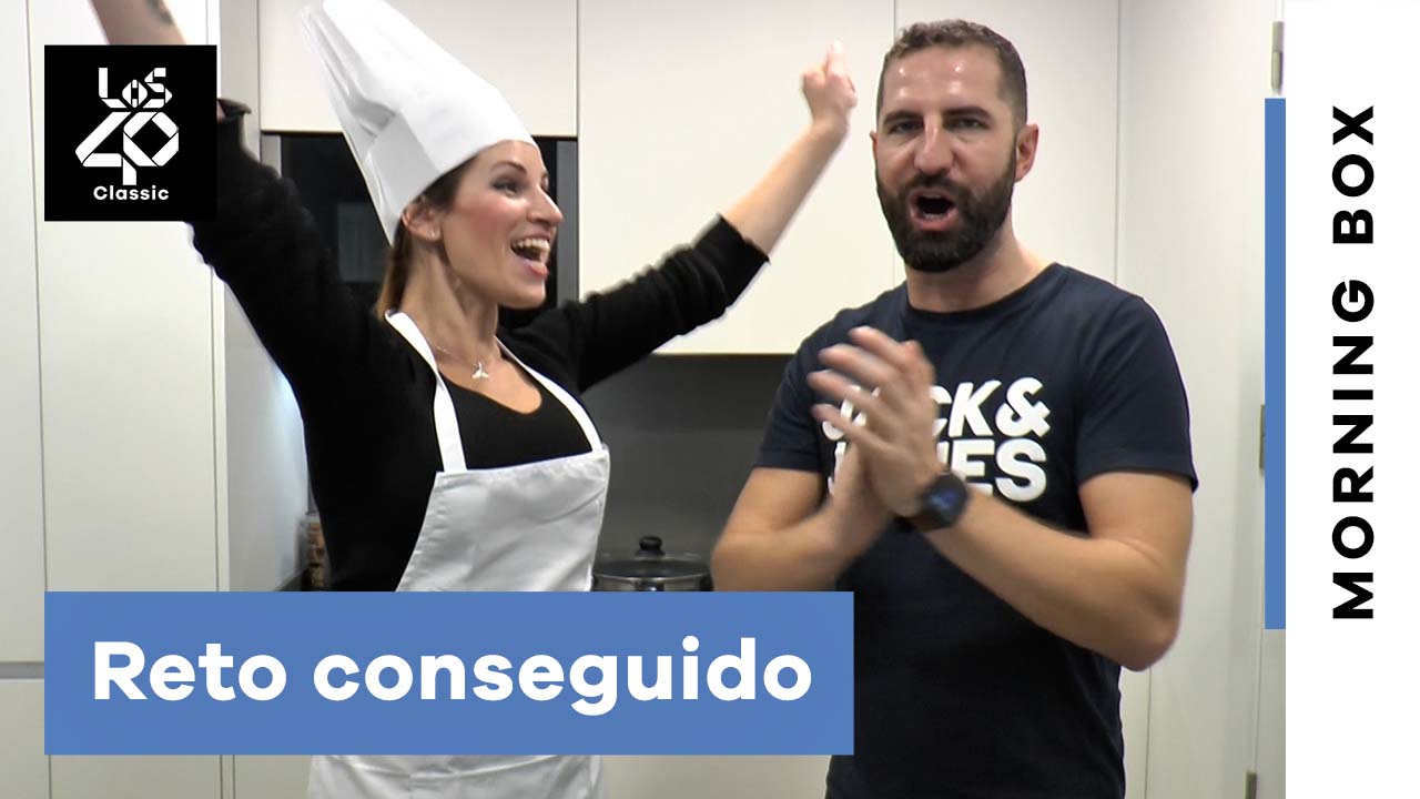 grueso Agacharse sobre Andrea Sánchez cumple el reto de cocina de 'Morning Box' | Vídeos | LOS40  Classic | LOS40