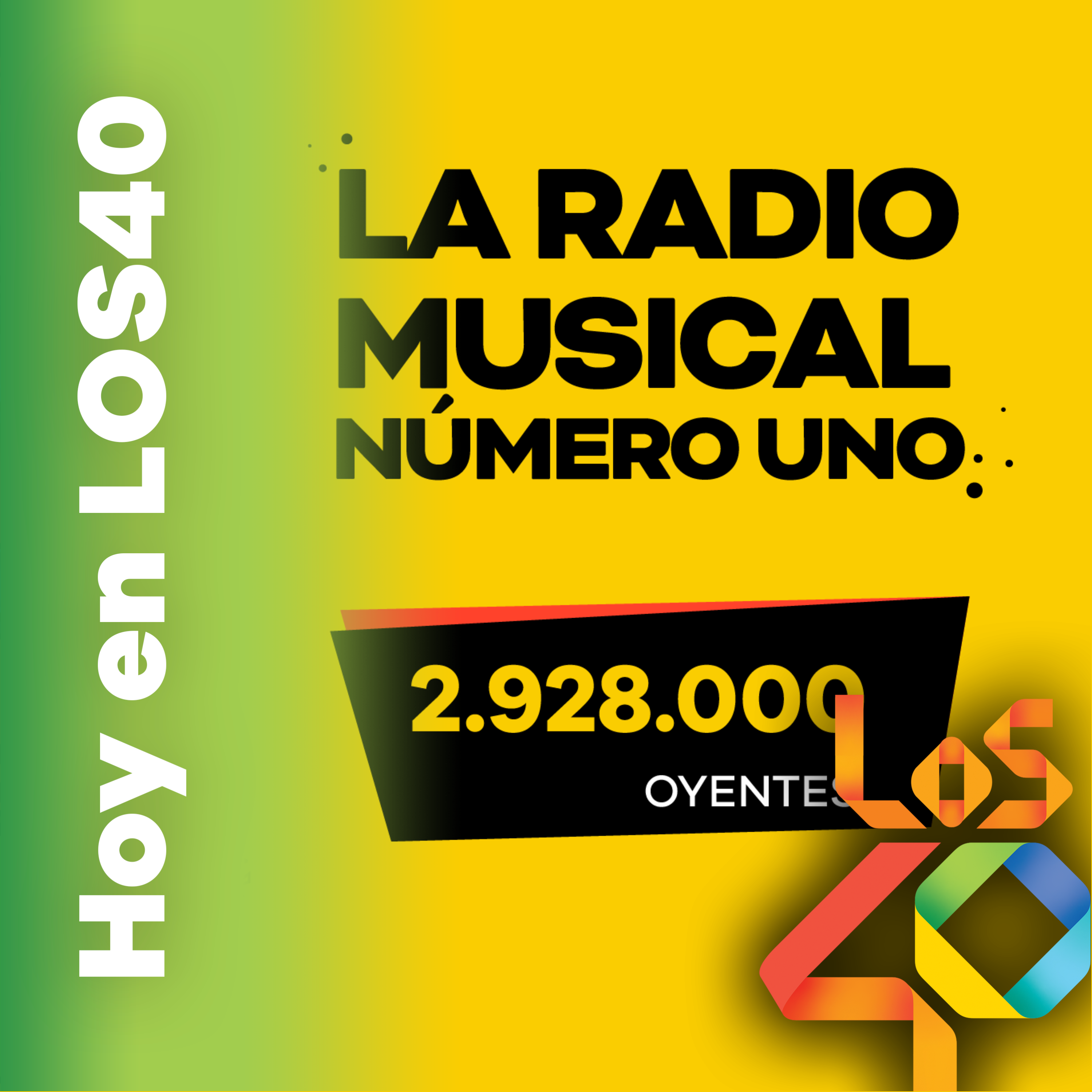 LOS40 cierra el año creciendo como líder en la radio musical de España - Noticias del 1 de diciembre – HOY EN LOS40